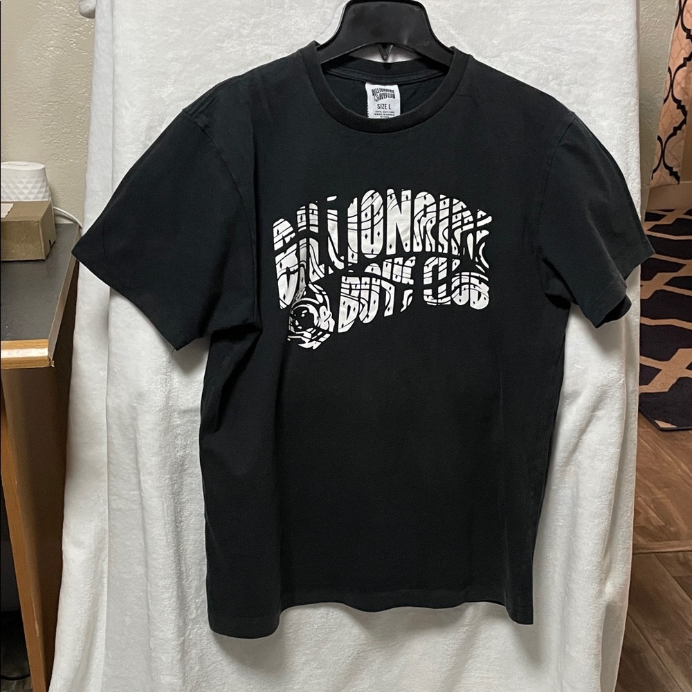 Billionaire Boys Club Black and White Logo Tee Mens Size Large